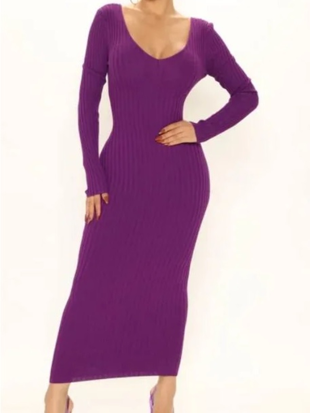 Kallan knit sweater dress from FN 🍇